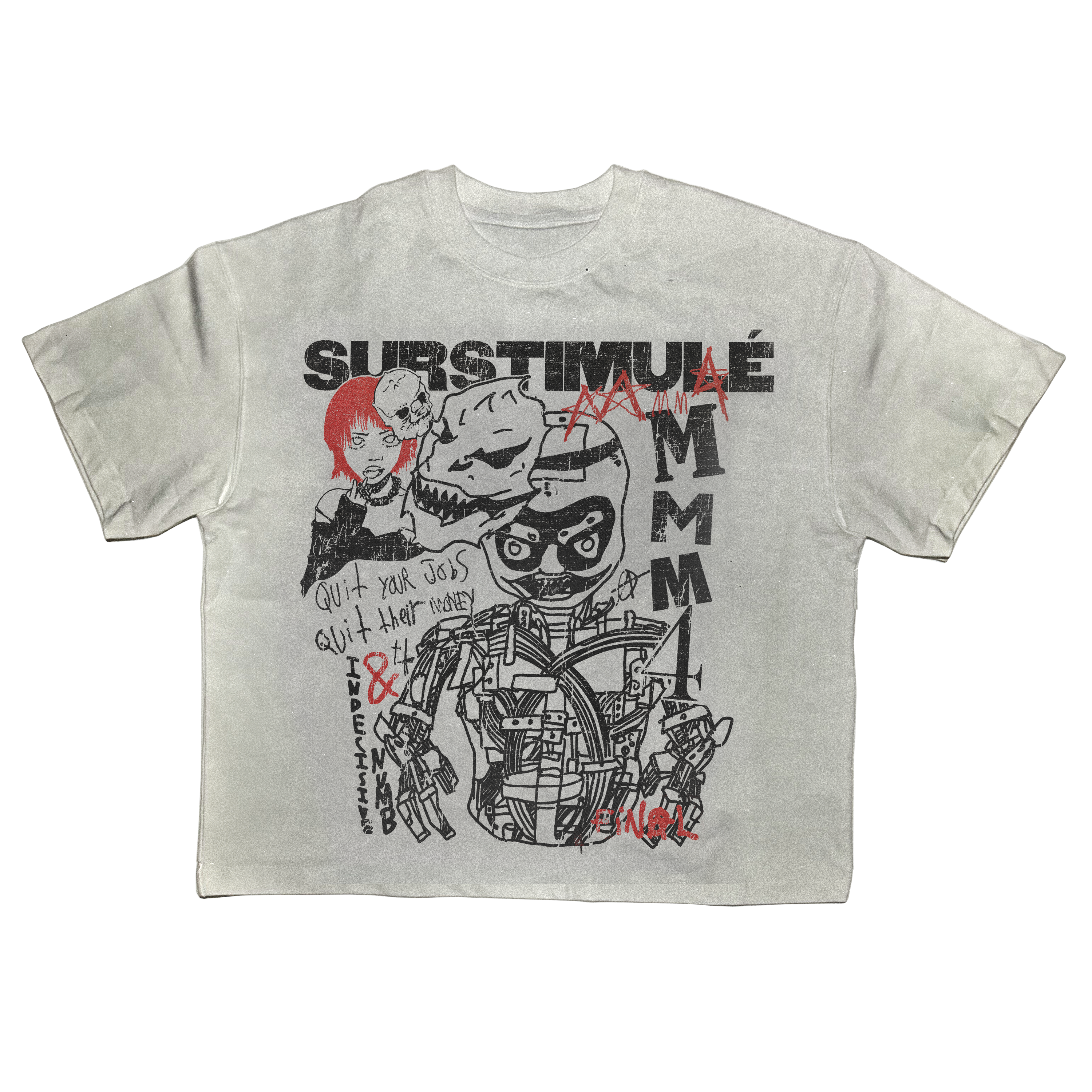 SURSTIMULÉ boxy t-shirt .